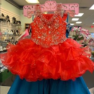 24 months little Rosie pageant dress